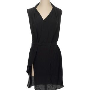 All Saints black Asymmetrical Dress 0